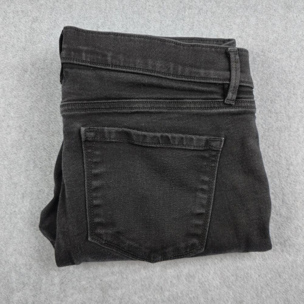Loft Womens Size 10 Black Modern Skinny Jeans 32" Waist